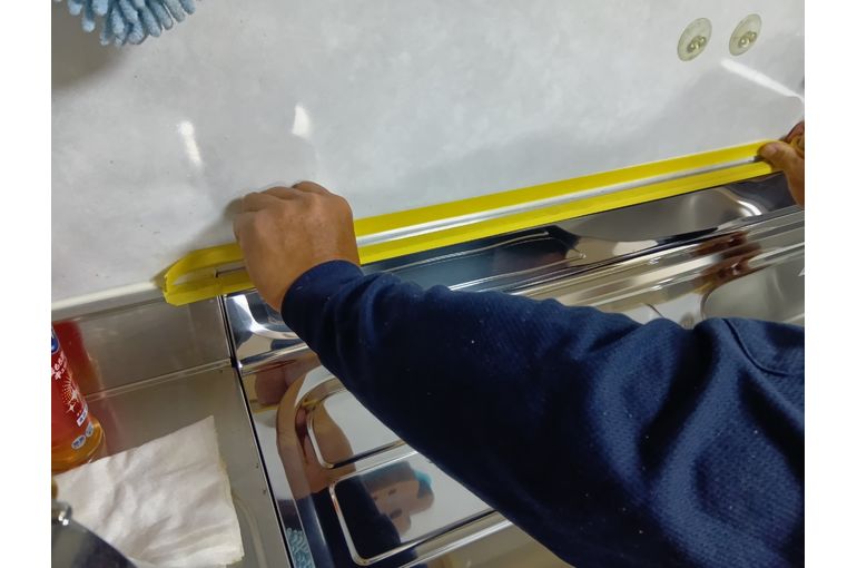 マスキングの様子